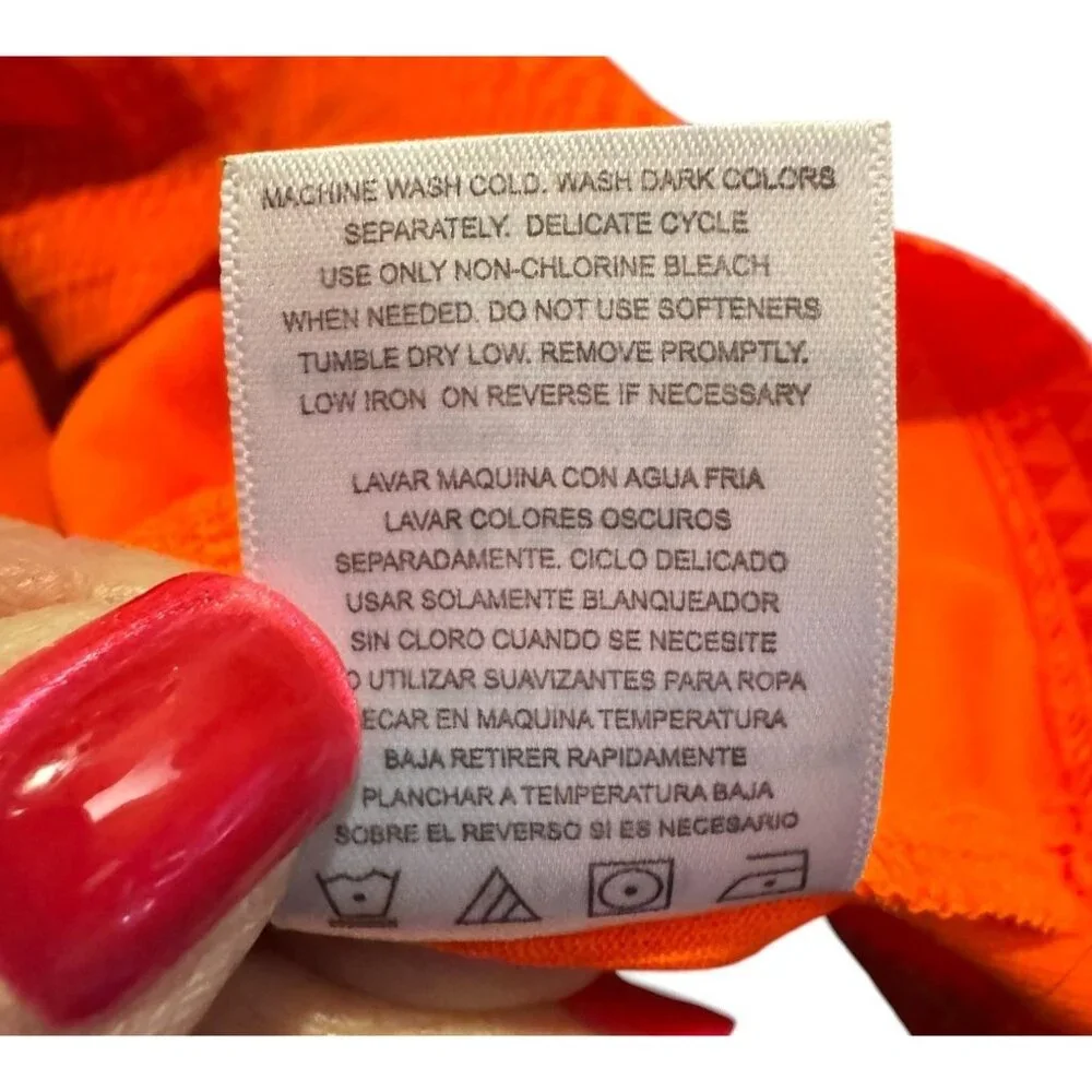 Hind Womens Sleeveless Orange Hydra Performance Tank Top Lightweight Activewear - Picture 7 of 12